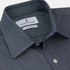 View 2 of product Plain Blue Oxford Weekend Fit Shirt with Derby Collar and 1-Button Cuffs