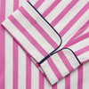 View 5 of product Pink Candy Stripe Cotton Traditional Pyjamas