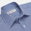 View 3 of product Blue Sea Island Quality Cotton Shirt with T&A Collar and Double Cuffs