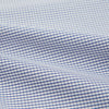View 4 of product Hand Rolled Navy Graph Check Handkerchief