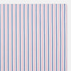 Hand Rolled Pink and Blue Track Stripe Handkerchief