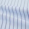 View 4 of product Hand Rolled Blue Multi Stripe Handkerchief