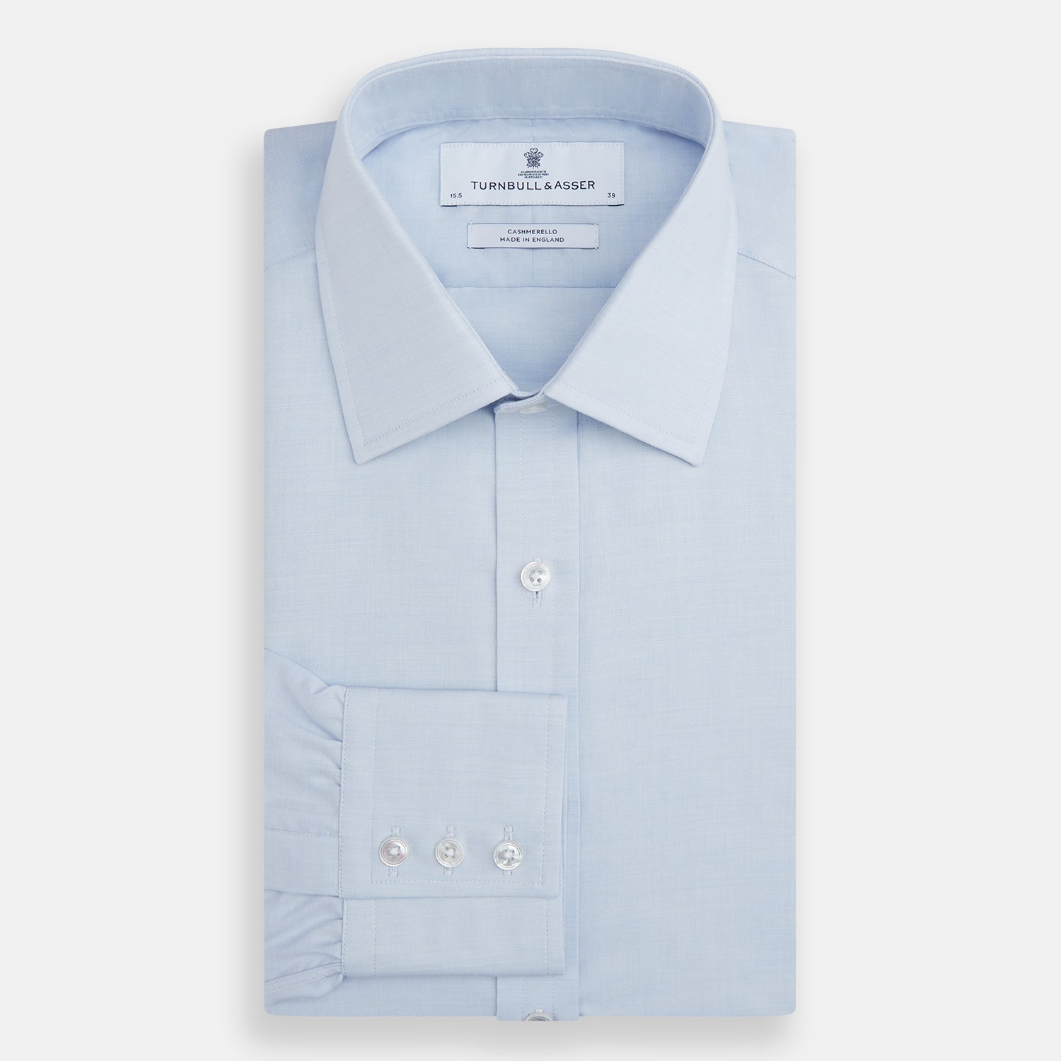 View 4 of product Blue Cashmerello Mayfair Shirt