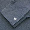 View 3 of product Blue Chambray Weekend Fit Nevis Cotton Shirt With Dorset Collar And 1-Button Cuffs
