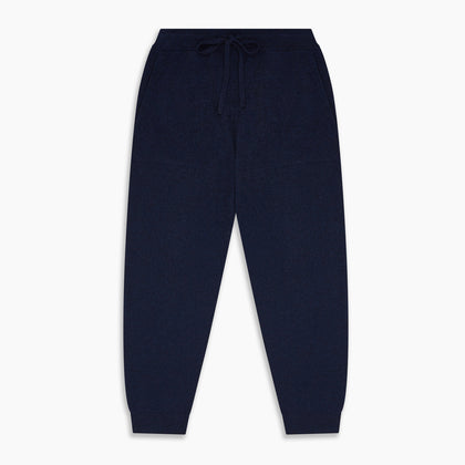 Navy Cashmere Knitted Lounge Pyjama Trouser Image 3