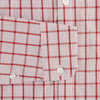 Red Graph Overlay Check Piccadilly Shirt