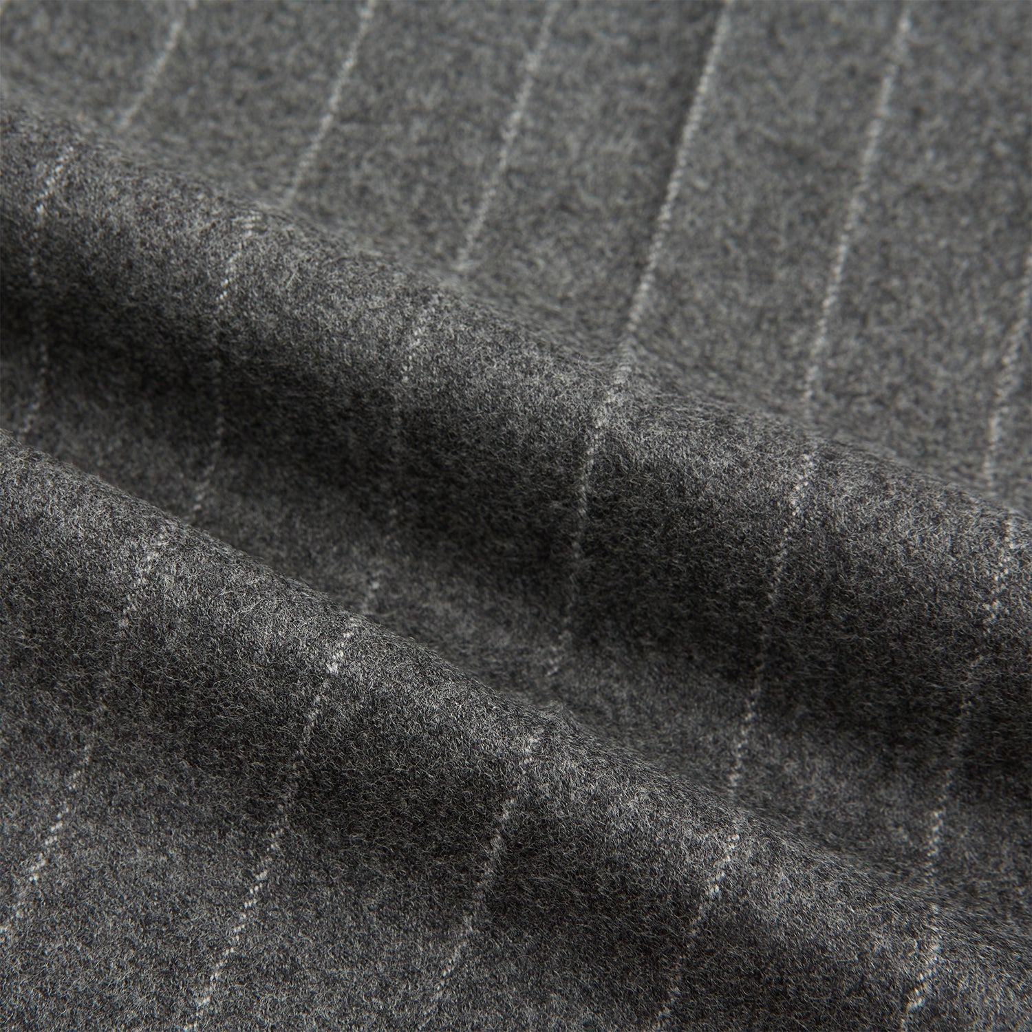 View 6 of product Grey Pinstripe Henry Trousers