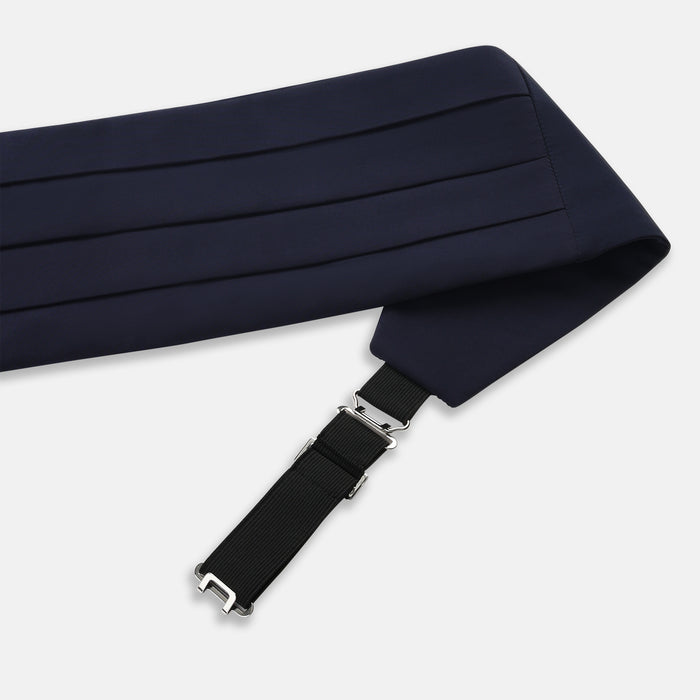 Casino Royale Midnight Blue Cummerbund in Silk Image 1