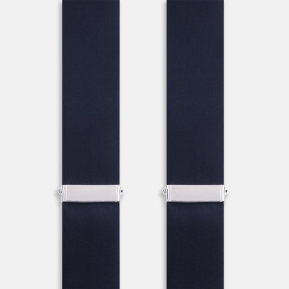 Casino Royale Midnight Blue Braces in Silk Image 2