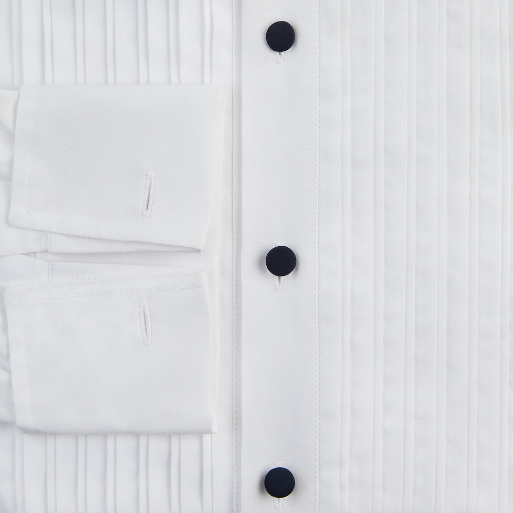 Casino Royale White Dress Shirt in Cotton