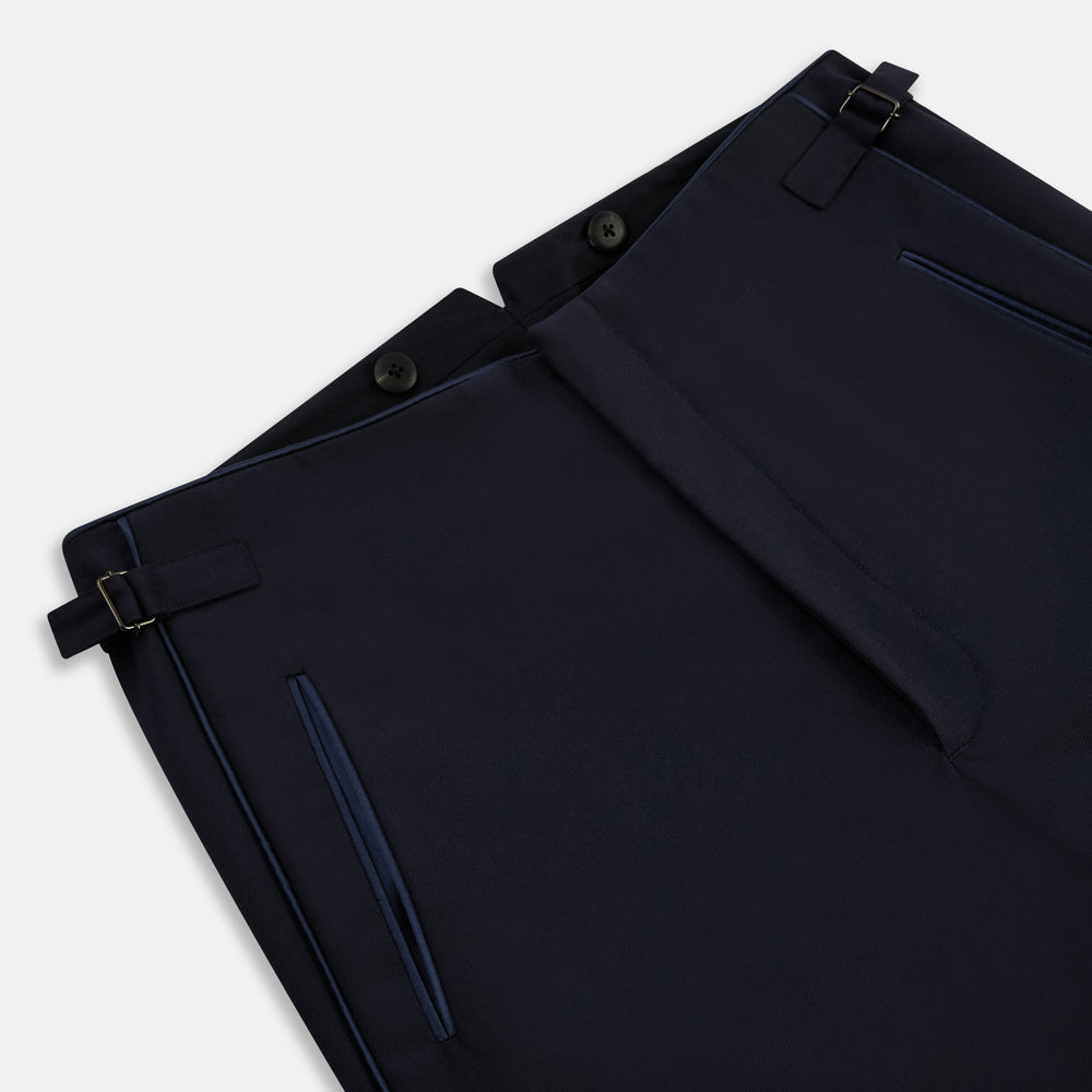 Casino Royale Midnight Blue Tuxedo Trousers in Wool
