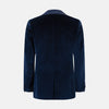 View 3 of product Casino Royale Midnight Blue Tuxedo Jacket in Cotton Velvet