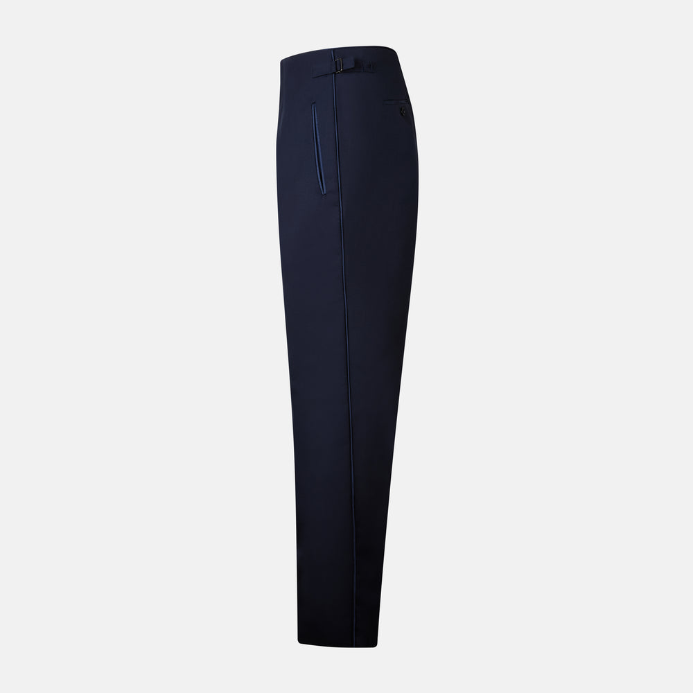 Casino Royale Midnight Blue Tuxedo Trousers in Wool