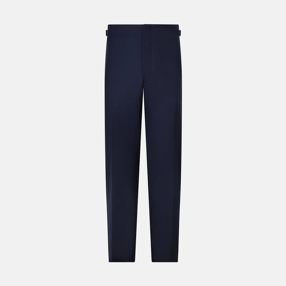 Casino Royale Midnight Blue Tuxedo Trousers in Wool