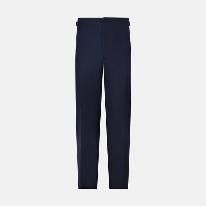 Casino Royale Midnight Blue Tuxedo Trousers in Wool