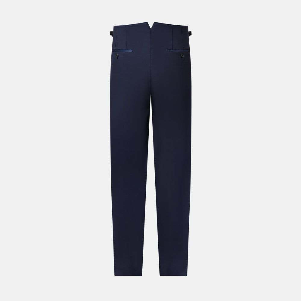 Casino Royale Midnight Blue Tuxedo Trousers in Wool