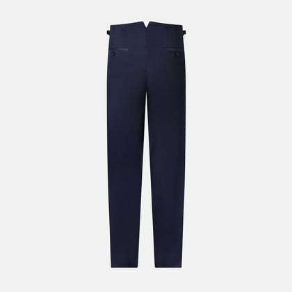 Casino Royale Midnight Blue Tuxedo Trousers in Wool Image 2