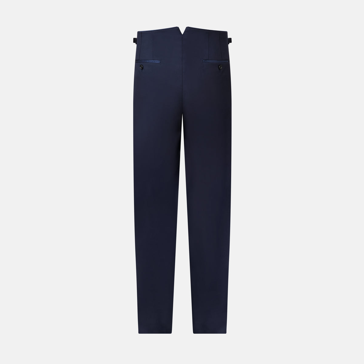 View 3 of product Casino Royale Midnight Blue Tuxedo Trousers in Wool