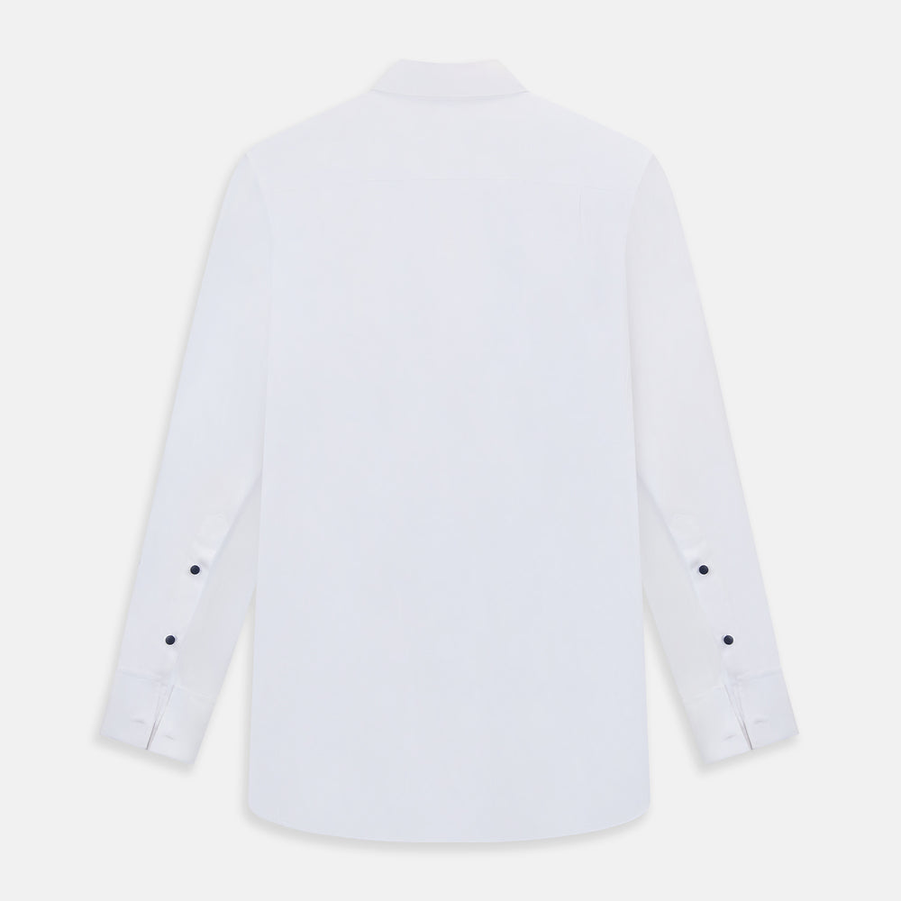 Casino Royale White Dress Shirt in Cotton