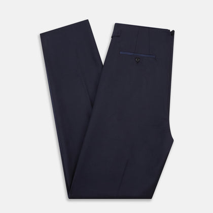 Casino Royale Midnight Blue Tuxedo Trousers in Wool Image 4