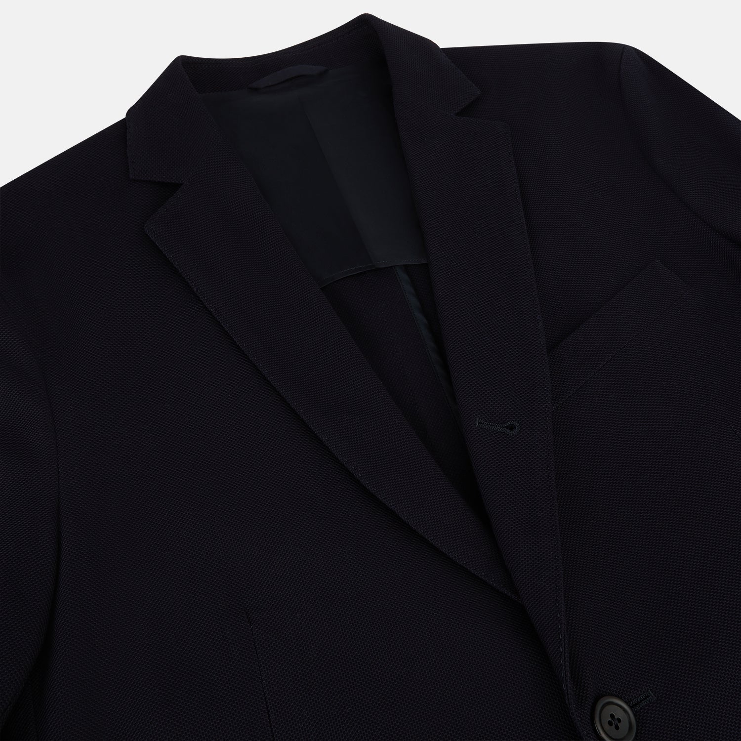 View 2 of product Navy Knitted London Blazer