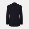 View 3 of product Navy Knitted London Blazer