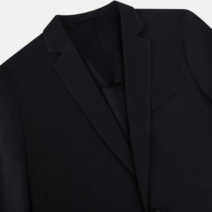 Charcoal Knitted London Blazer Image 1