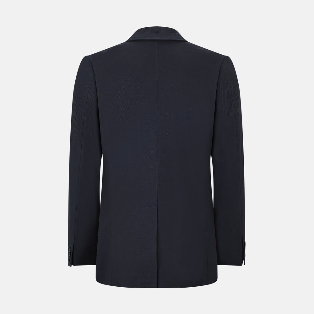 Charcoal Knitted London Blazer