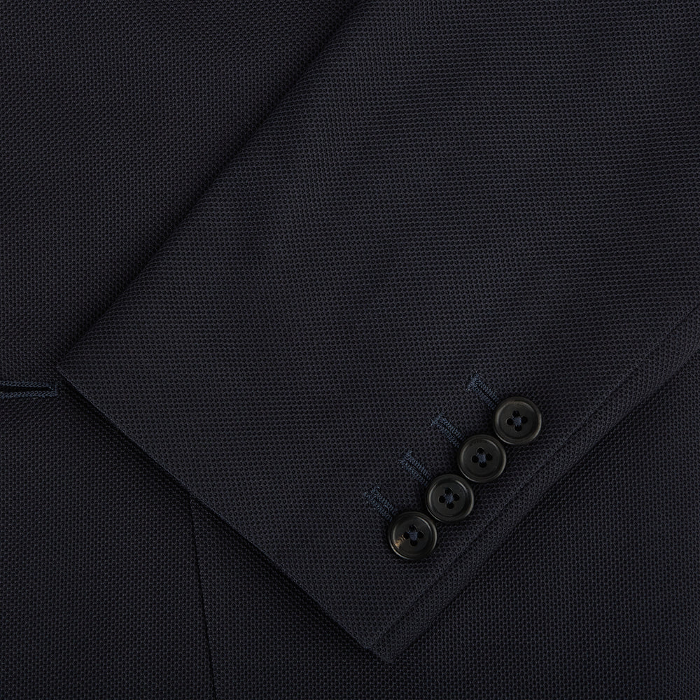 Charcoal Knitted London Blazer