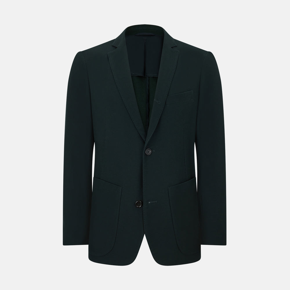 Forest Green Knitted London Blazer