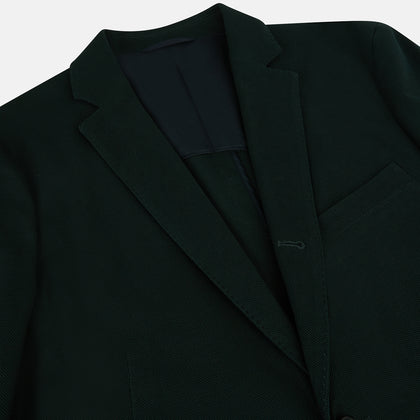 Forest Green Knitted London Blazer Image 1