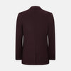 View 3 of product Burgundy Knitted London Blazer