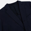 View 2 of product Navy Silk & Cotton Bath Blazer