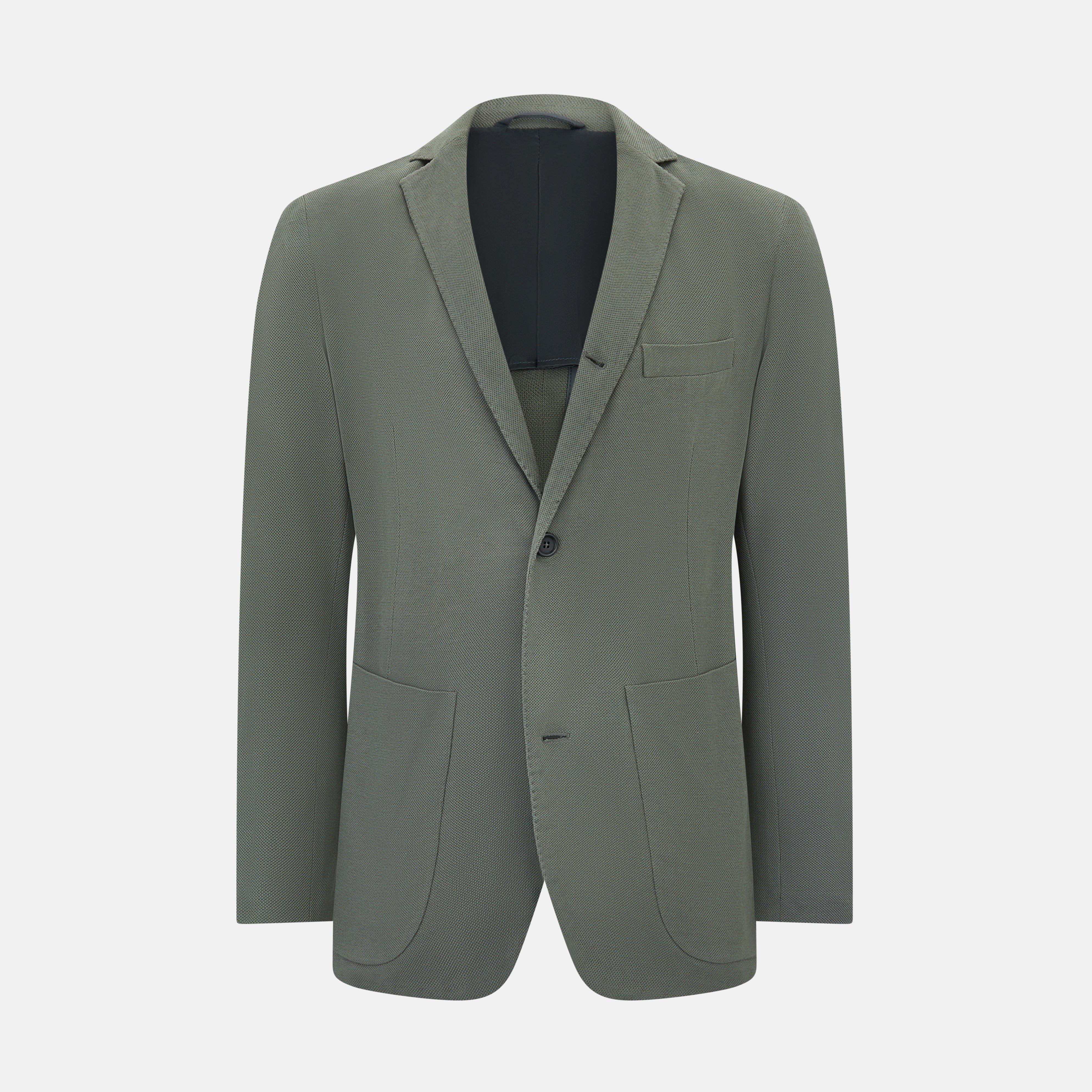 View 1 of product Sage Silk & Cotton Bath Blazer