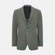 Sage Silk & Cotton Bath Blazer