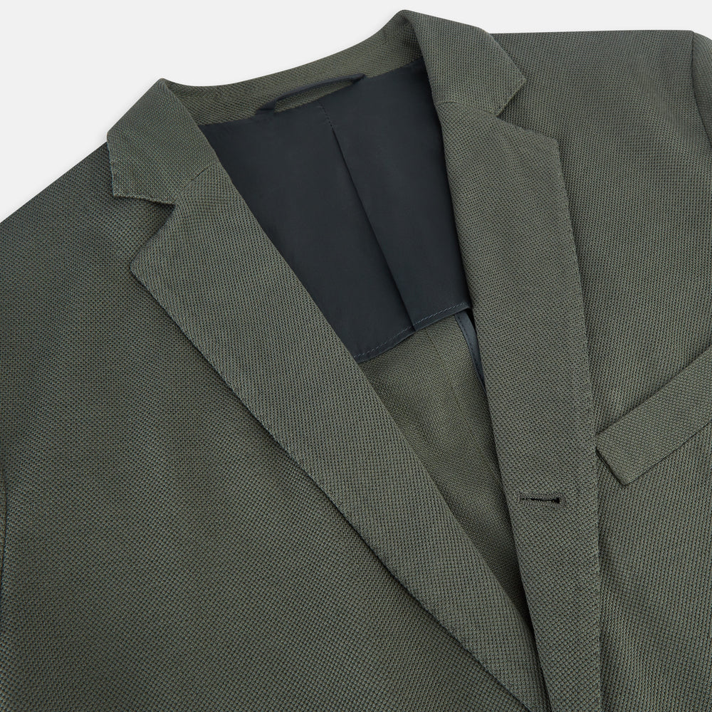 Sage Silk & Cotton Bath Blazer