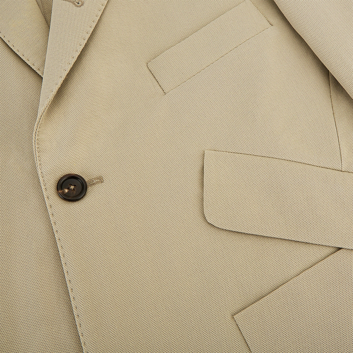 View 8 of product Riviera Sand Oversized Blazer in Cotton