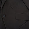 View 8 of product Riviera Chocolate Oversized Blazer in Cotton
