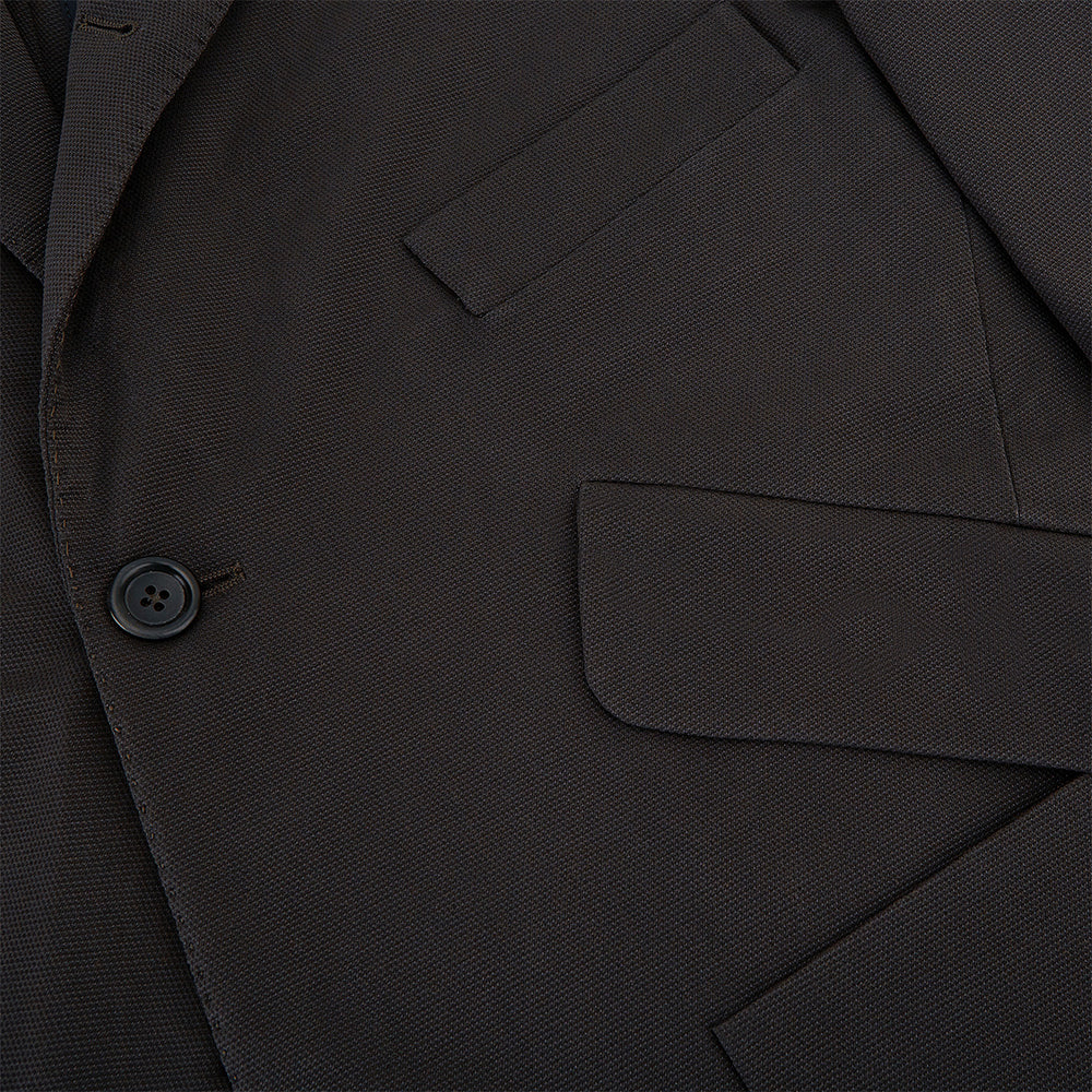 Riviera Chocolate Oversized Blazer in Cotton