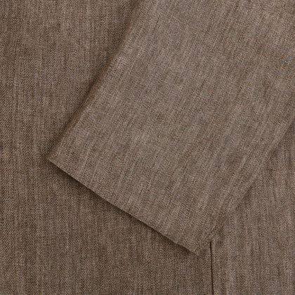 Henley Pinecone Jacket in Linen Image 3