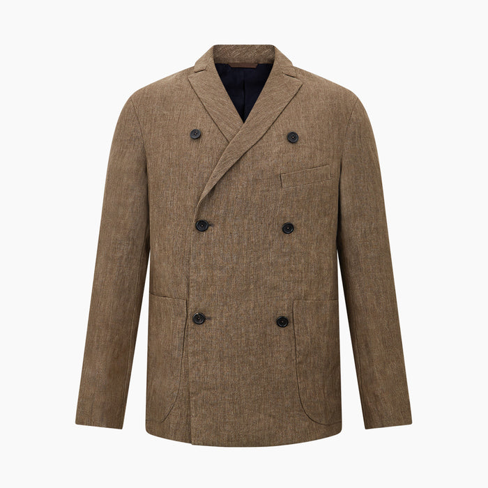 HENLEY DB SHIRT BLAZER PINECONE Image 5