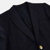 View 2 of product Navy Single Breasted Classic Blazer in Wool Gabardine