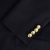 View 4 of product Navy Single Breasted Classic Blazer in Wool Gabardine