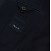 View 6 of product Navy Single Breasted Classic Blazer in Wool Gabardine