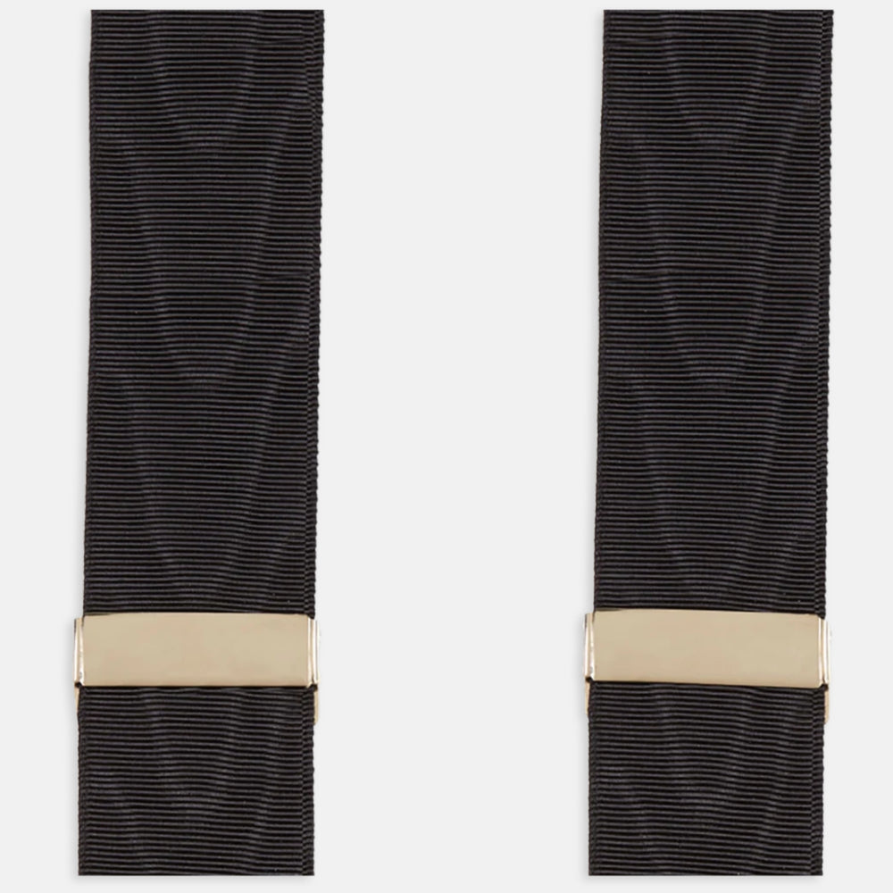Black Adjustable Formal Braces