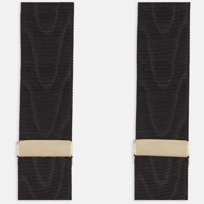 Black Adjustable Formal Braces Image 2