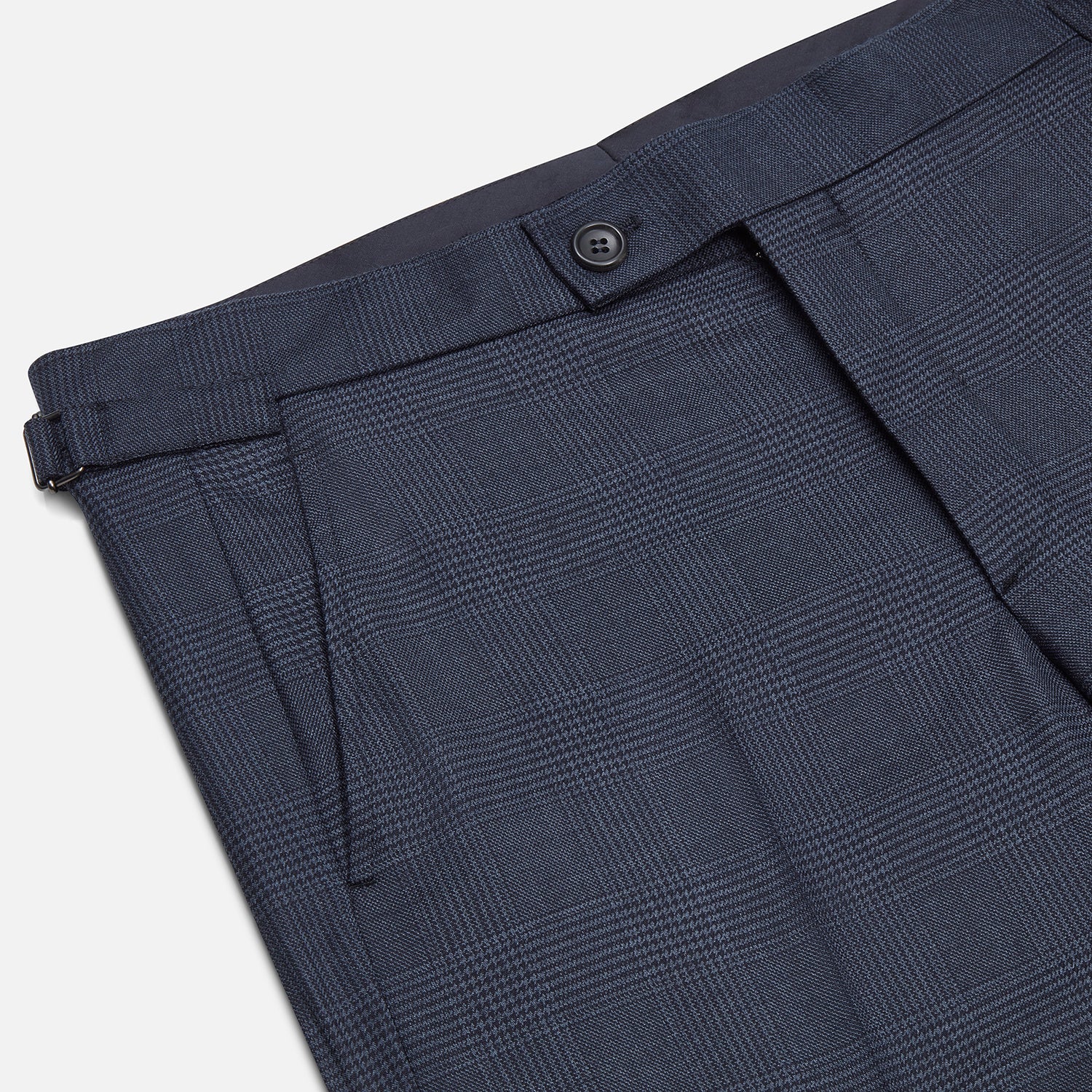 View 2 of product Navy Check Henry Trousers