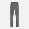 View 3 of product Grey Pinstripe Henry Trousers