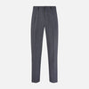 View 1 of product Grey Pinstripe Rupert Trousers
