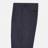 View 4 of product Navy Pinstripe Rupert Trousers